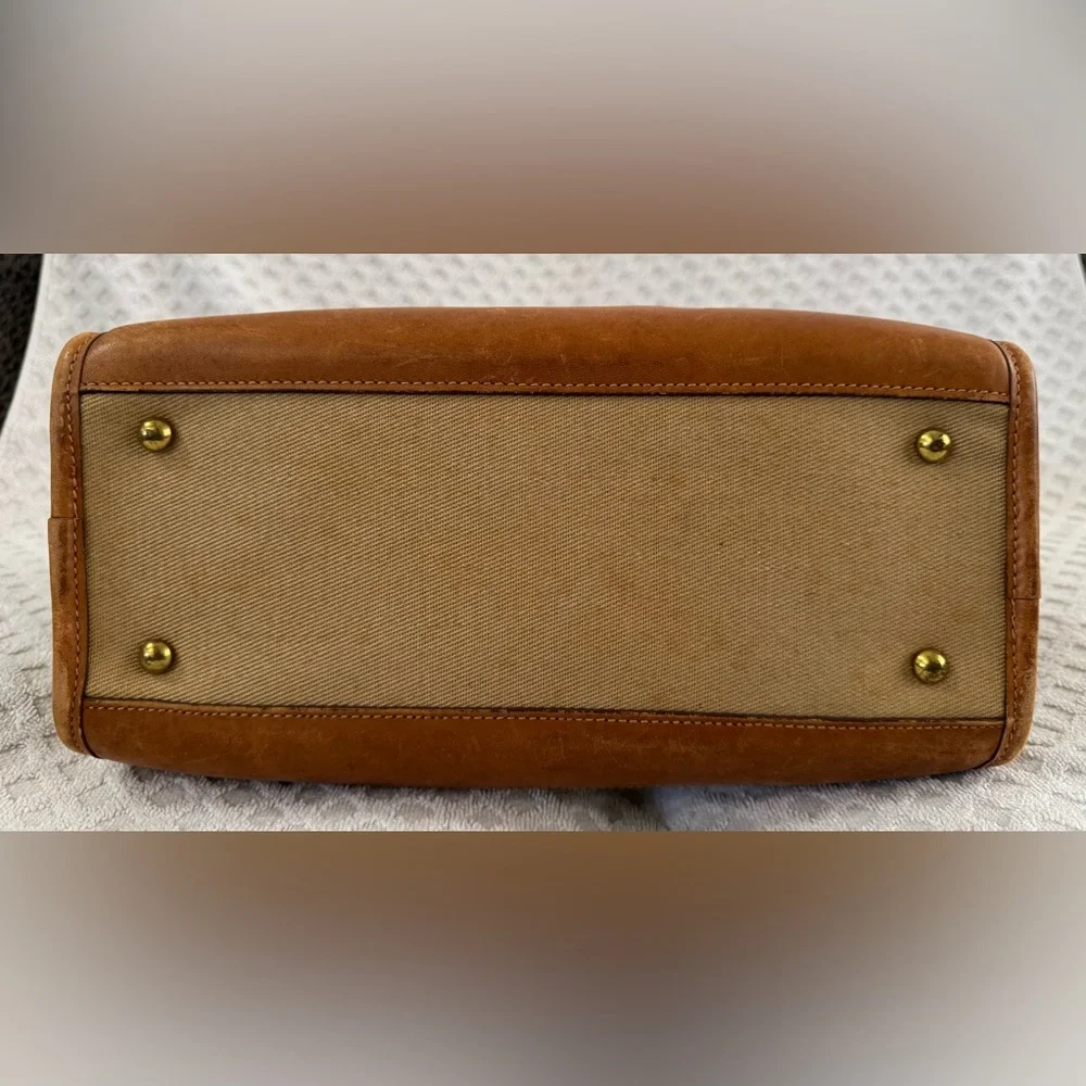 Marley Hodgson Original Ghurka The Keeper Bag Satchel No 16 Vintage 80s Leather - Picture 9 of 16